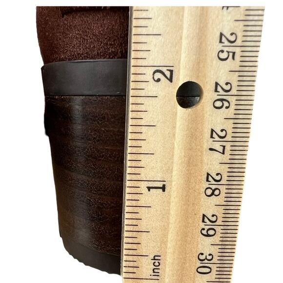 Sorel Cate Booties Suede Leather Carnelian Red Size 6 Waterproof Two-Tone Casual - Picture 10 of 13